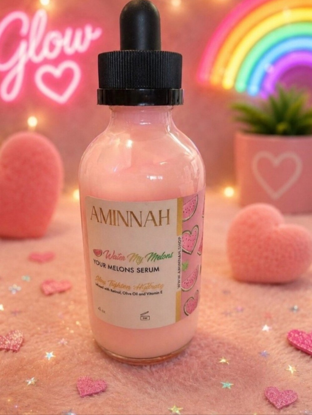 Aminnah Water My Melons Serum - Pink Glow